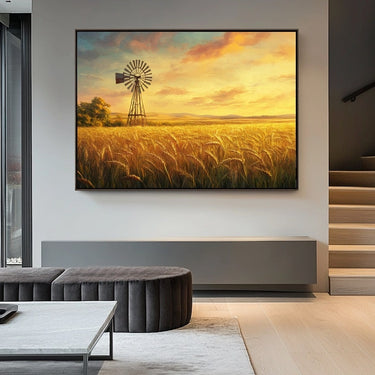 Old Countryside Painting